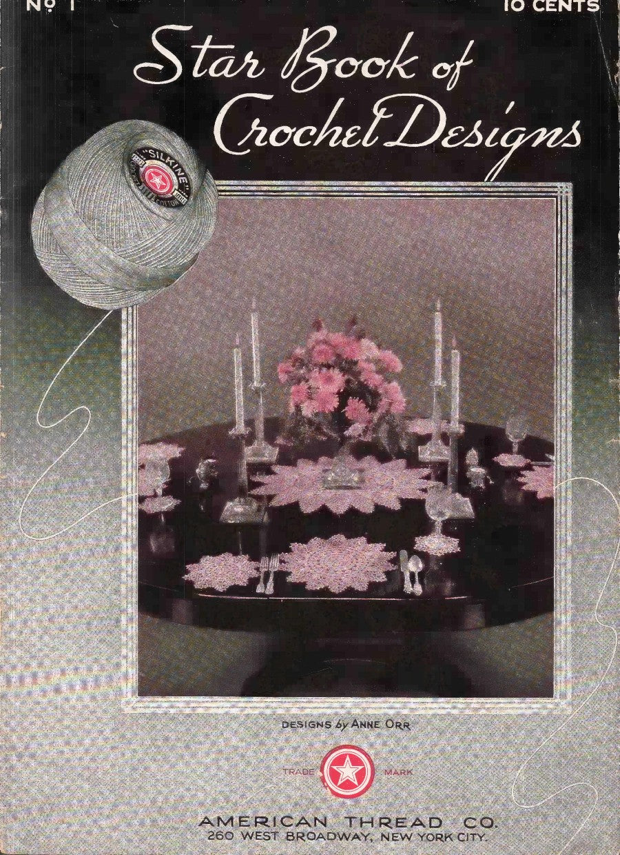 Star Book of Crochet Designs, Book No. 1, 1935