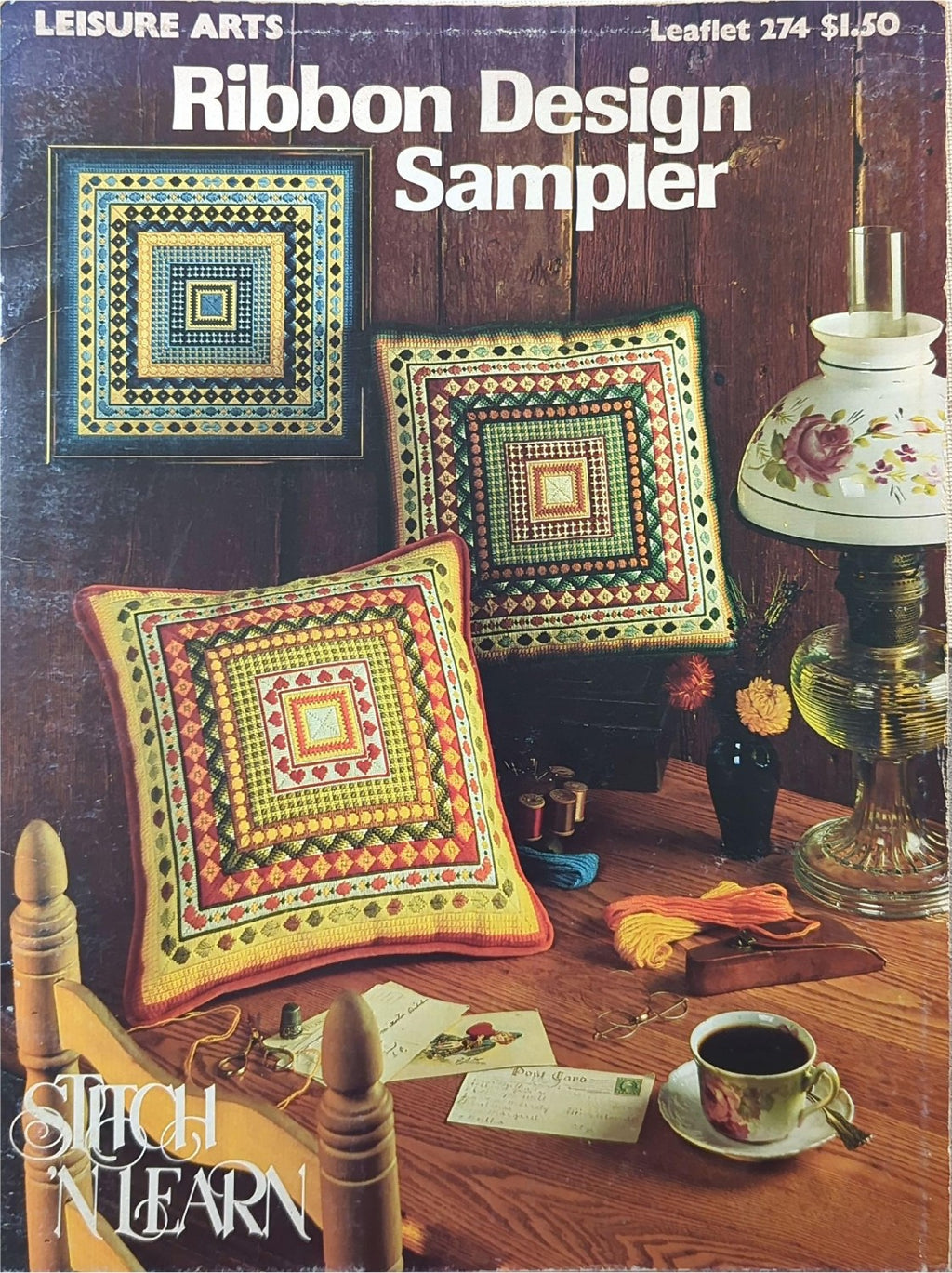 Ribbon Design Sampler (Leisure Arts Leaflet 274), 1977