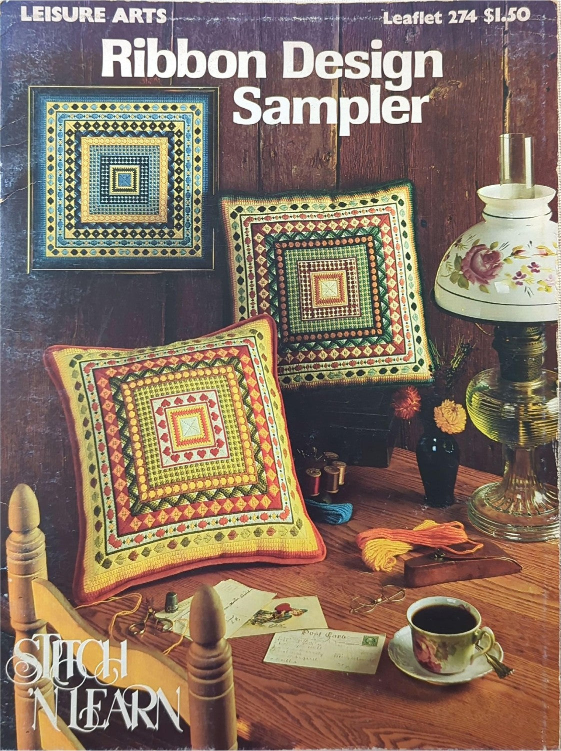 Ribbon Design Sampler (Leisure Arts Leaflet 274), 1977