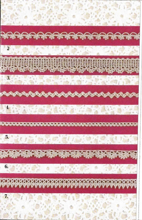 Coats Thread Crochet Exciting Edgings – Art J17, Book 0707 (2003, 1st Edition)