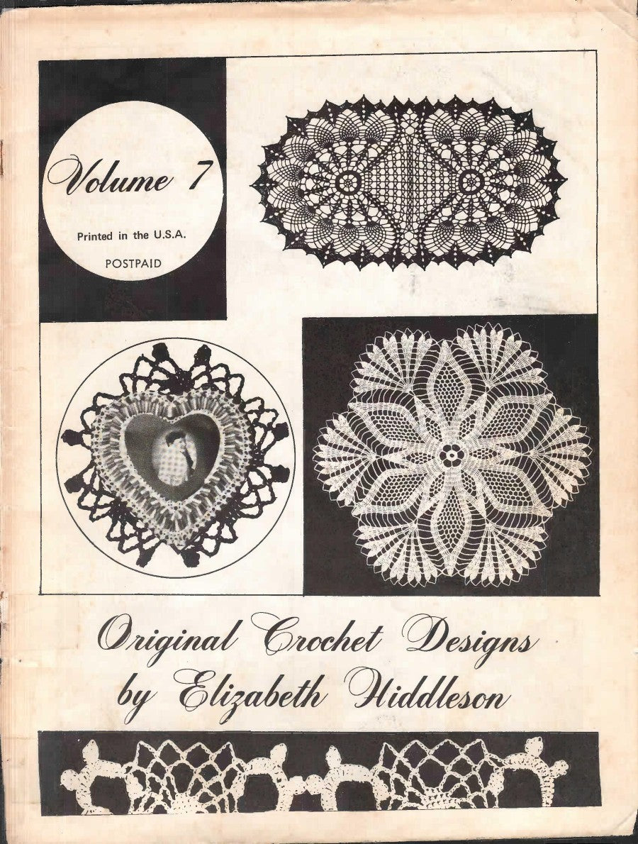 Original Crochet Designs by Elizabeth Hiddleson, Volume 7, 1964