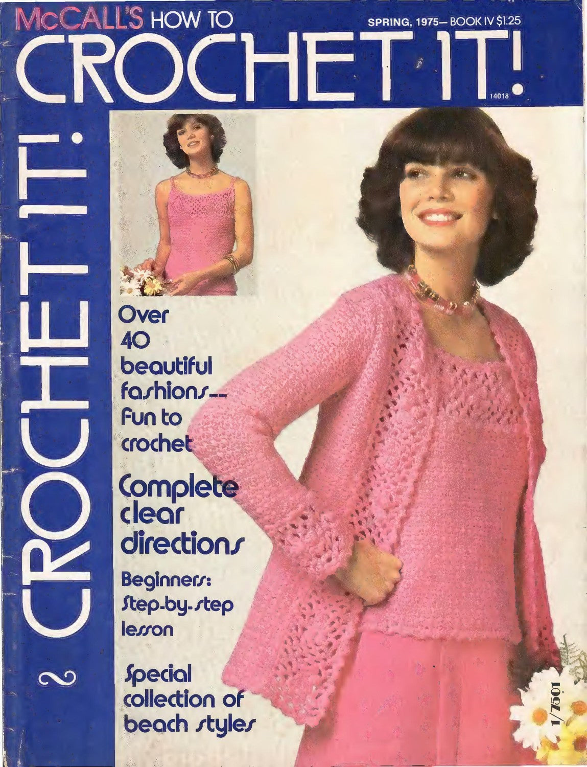 McCall's How To Crochet It! Book Four, Spring 1975