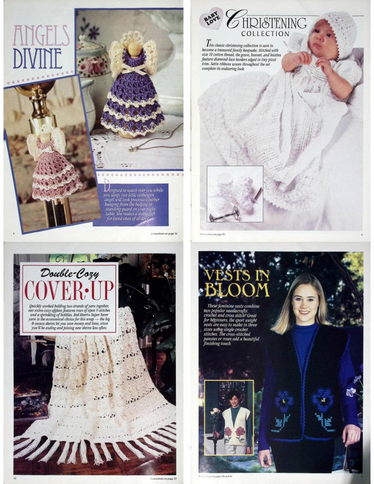 Crochet with Red Heart (Crochet With Heart), Premier Issue — Vol. 1 No. 1, 1996