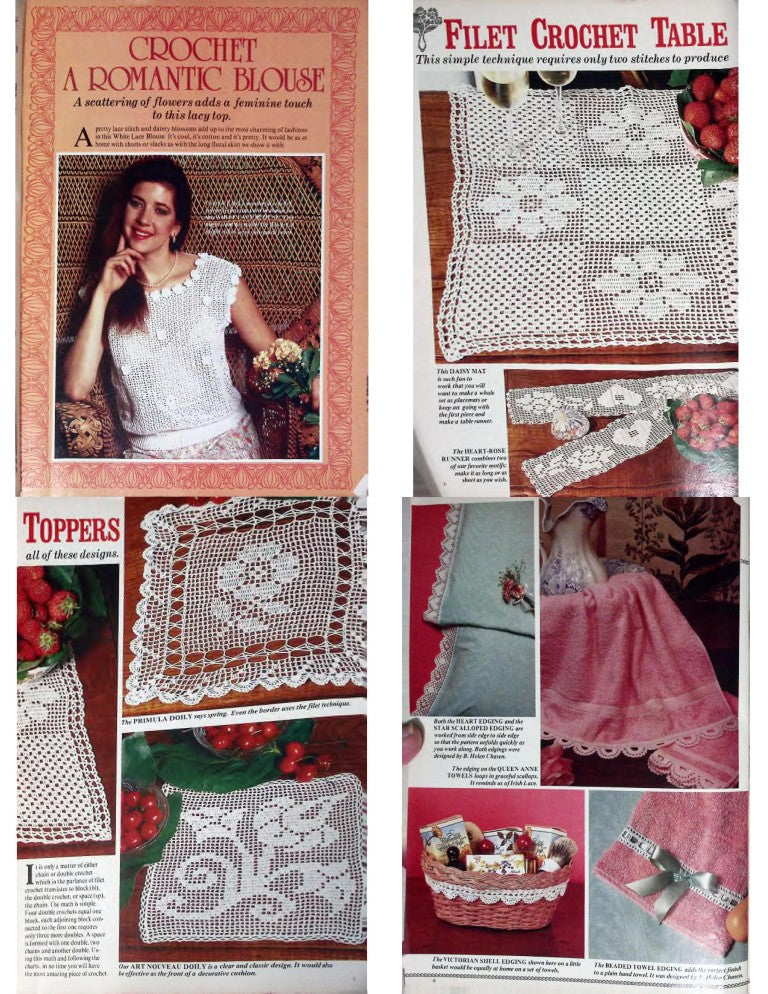White Crochet, Vol. 1 No. 1 — Premier Issue, 1990
