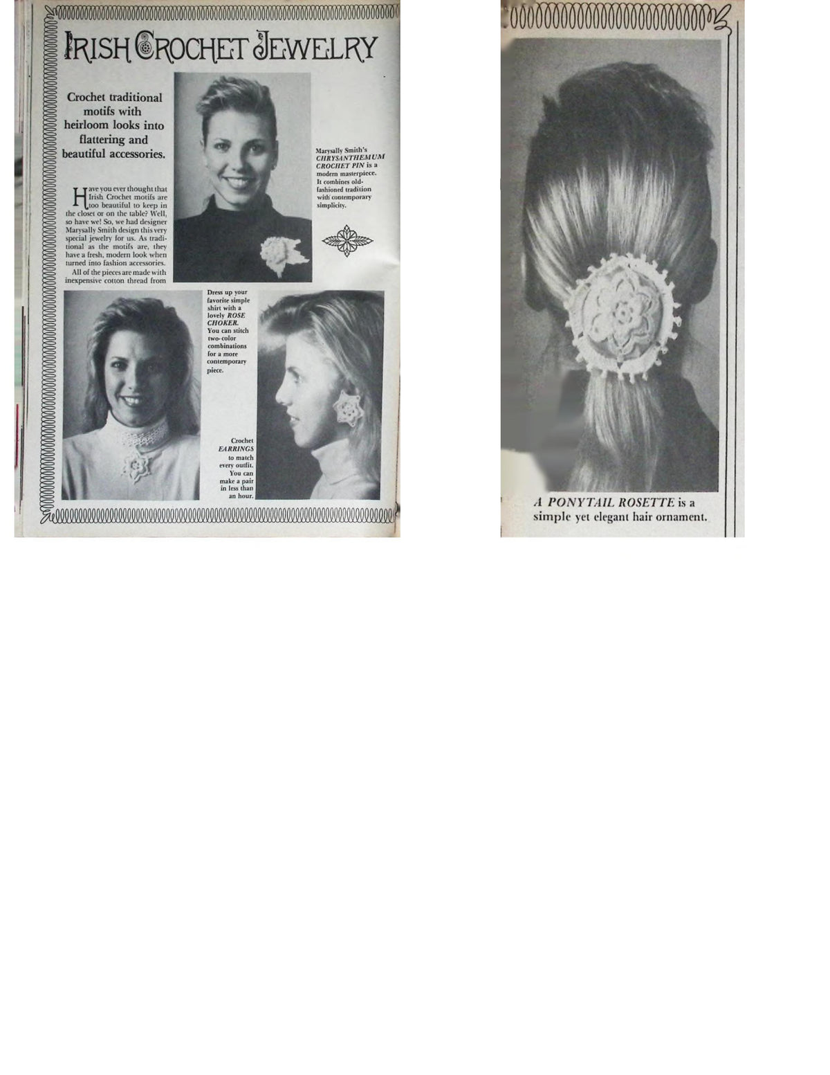 White Crochet, Vol. 1 No. 1 — Premier Issue, 1990