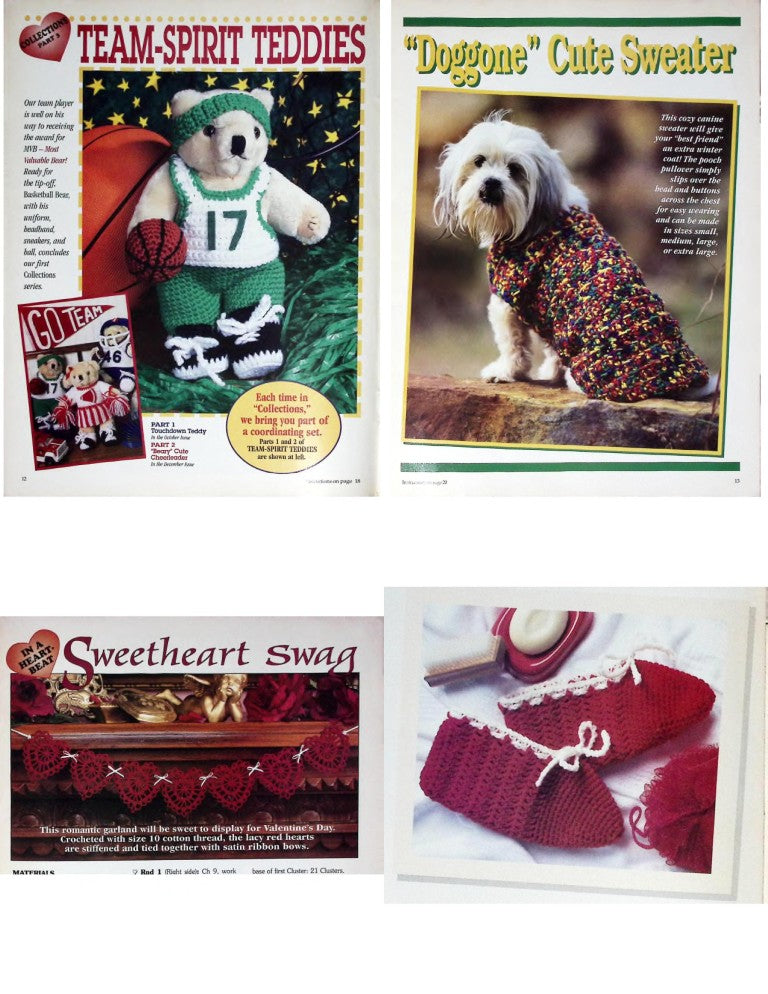 Crochet with Red Heart (Crochet With Heart), February 1997 — Vol. 1 No. 6