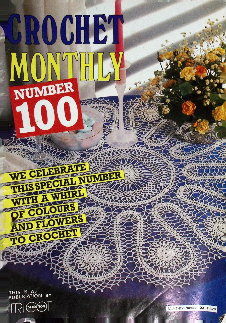Crochet Monthly Number 100 — Les Éditions de Saxe, 1987