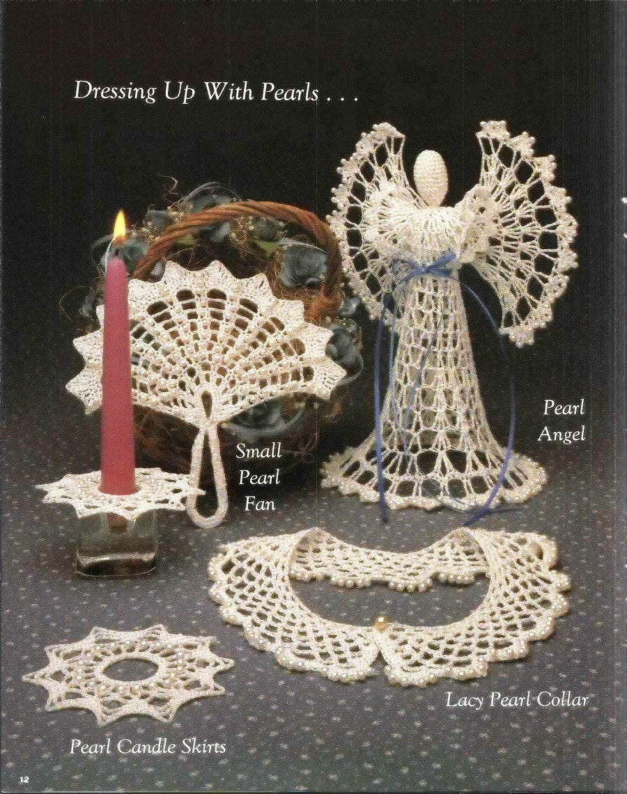 Pearls and Lace — Sculpture Crochet Series 102, 1985