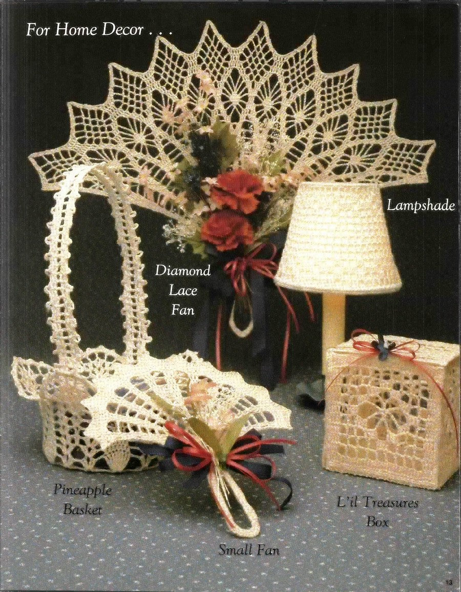 Pearls and Lace — Sculpture Crochet Series 102, 1985