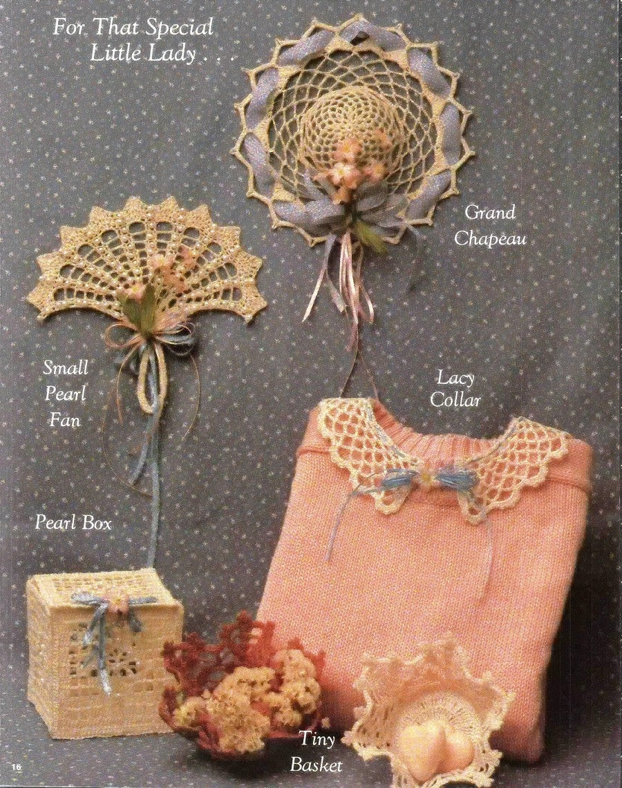 Pearls and Lace — Sculpture Crochet Series 102, 1985