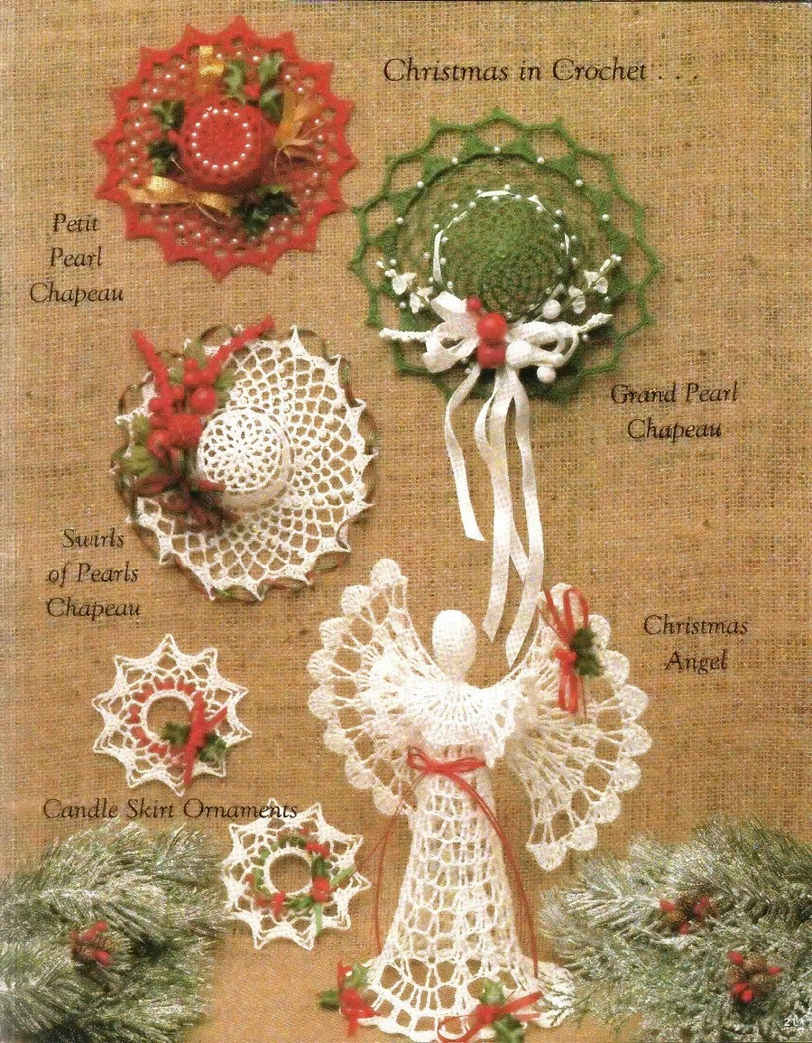 Pearls and Lace — Sculpture Crochet Series 102, 1985