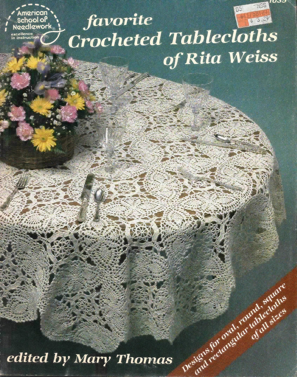 Favorite Crocheted Tablecloths (1985) - American School of Needlework #1035