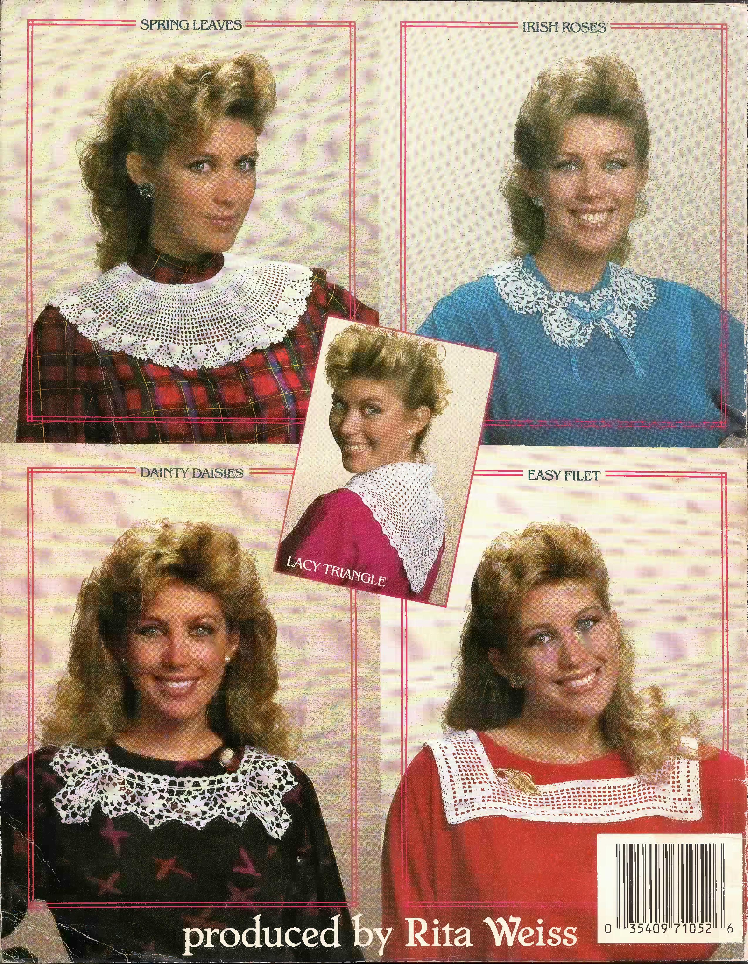 More Crocheted Collars (1987) - American School of Needlework #1052