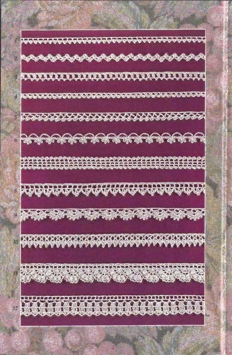 Coats Edgings to Crochet, Tat, & Knit – Art J16, Book 0105 (2001, 1st Edition)