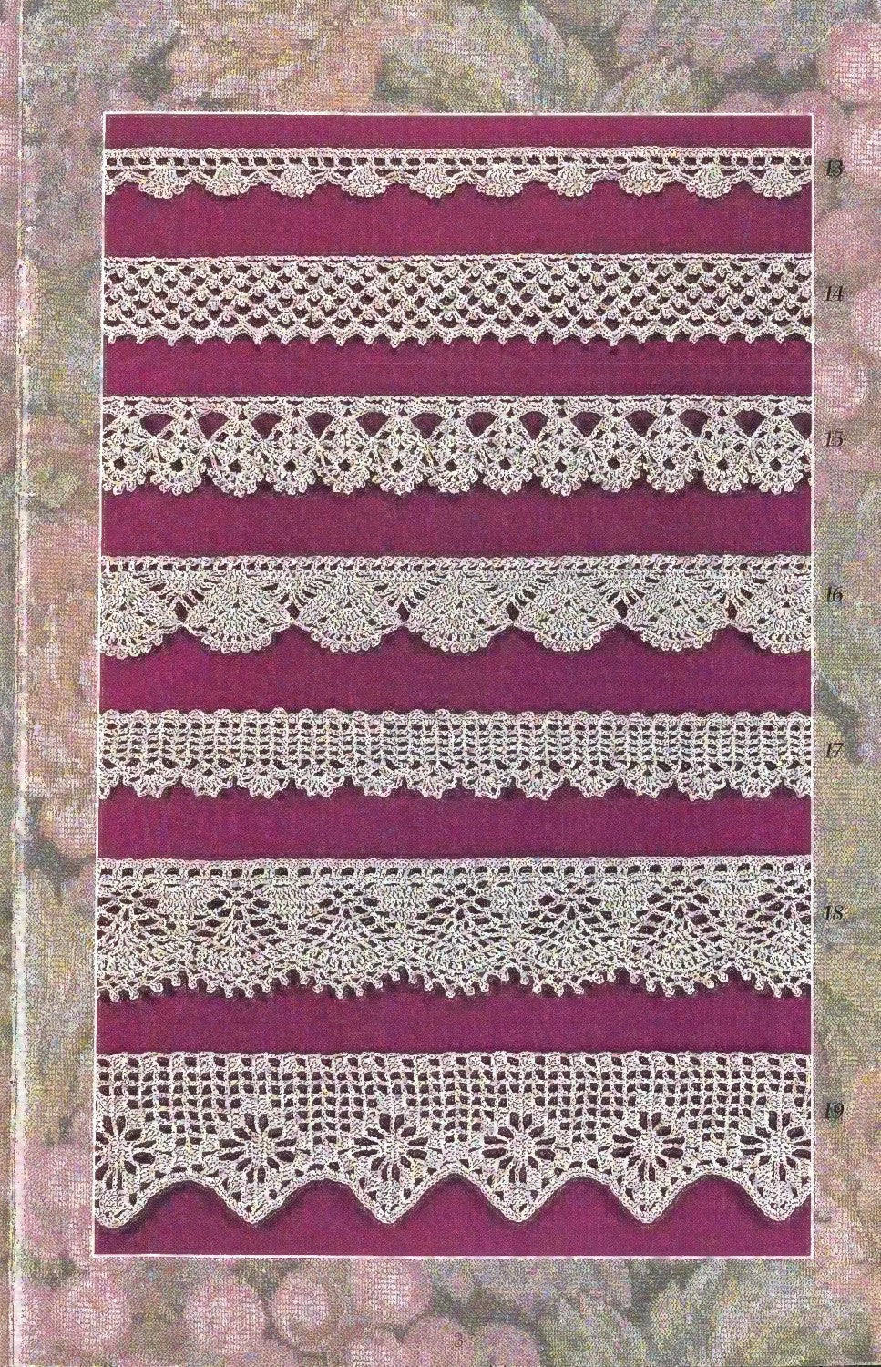 Coats Edgings to Crochet, Tat, & Knit – Art J16, Book 0105 (2001, 1st Edition)