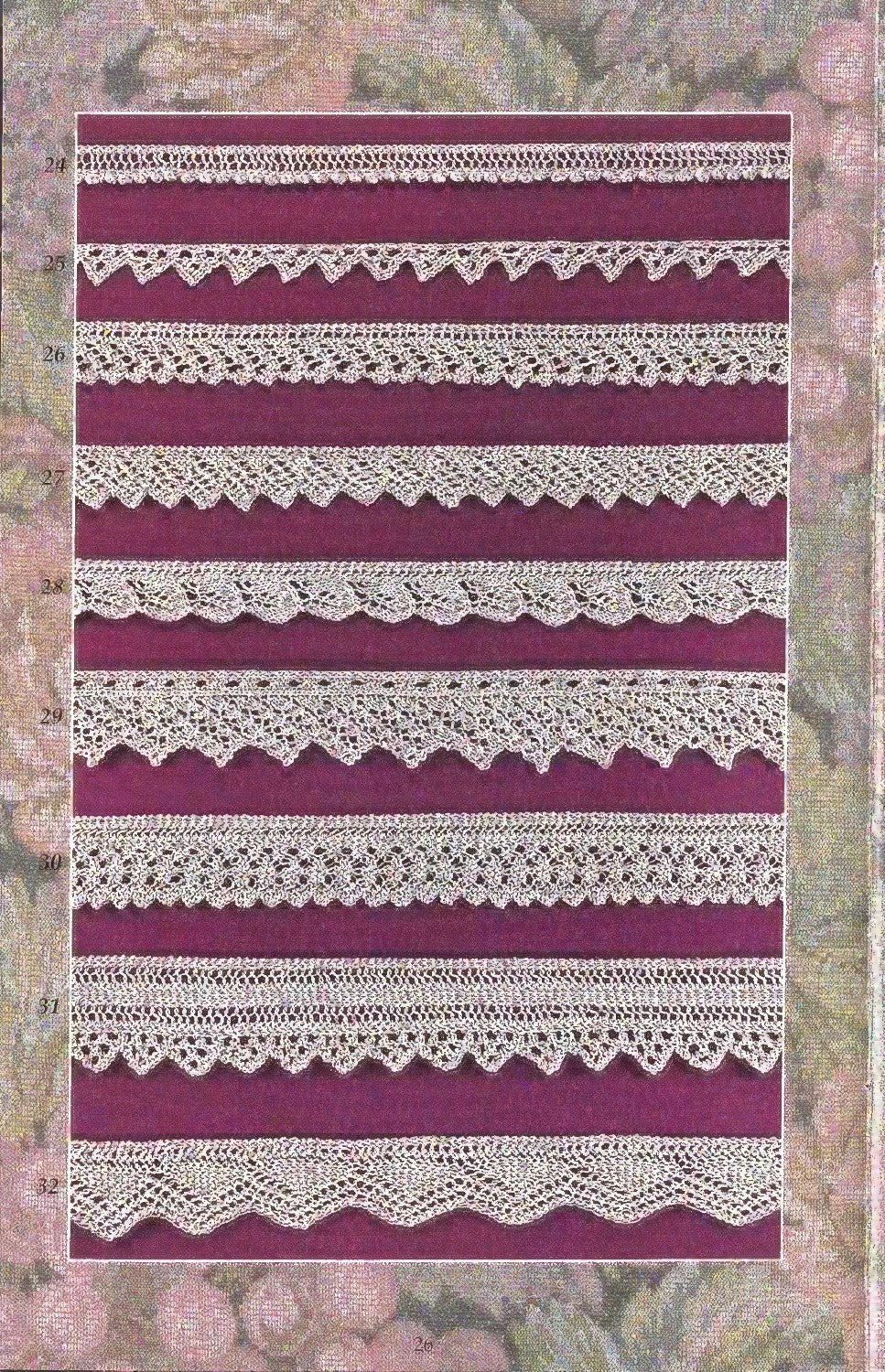 Coats Edgings to Crochet, Tat, & Knit – Art J16, Book 0105 (2001, 1st Edition)