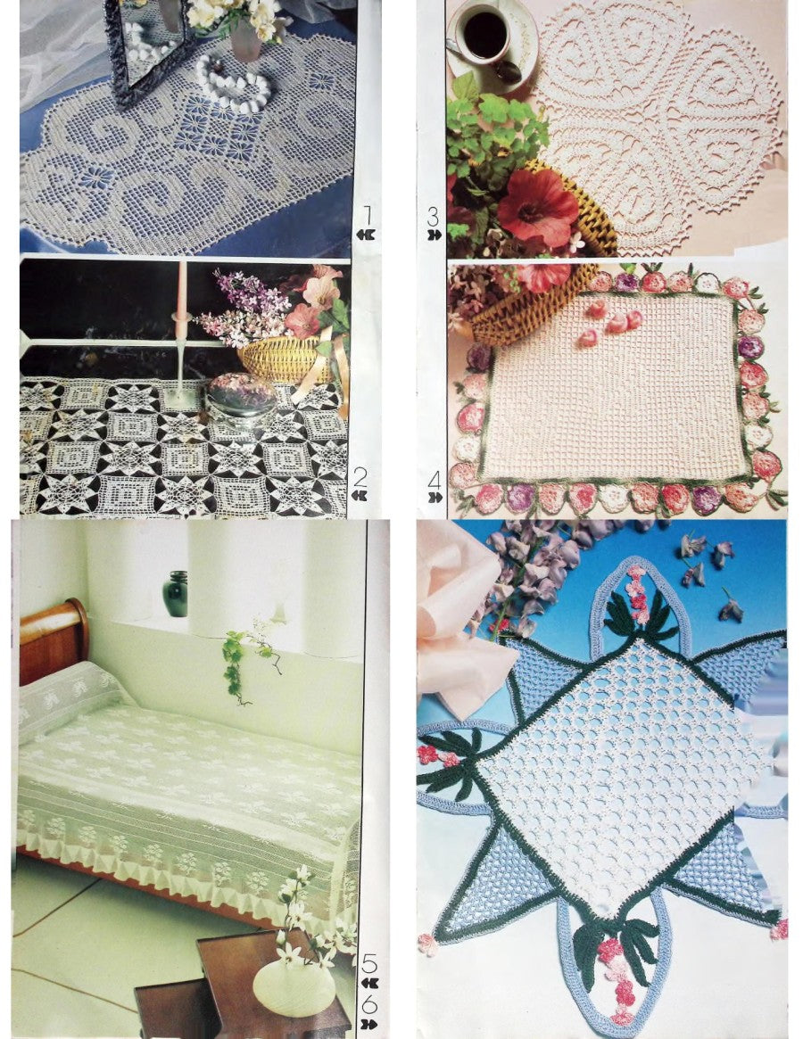 Crochet Monthly Number 106 — Les Éditions de Saxe, 1988