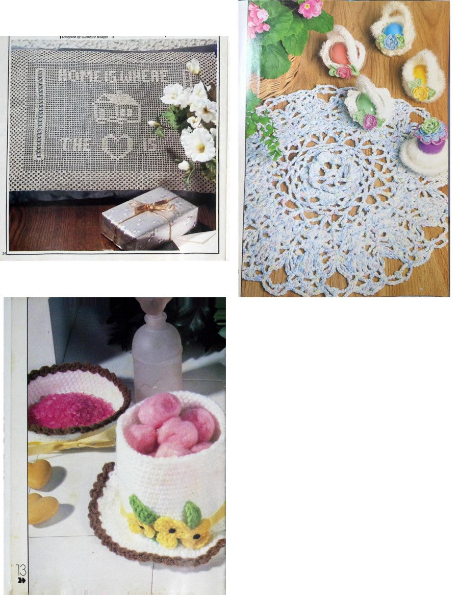 Crochet Monthly Number 106 — Les Éditions de Saxe, 1988