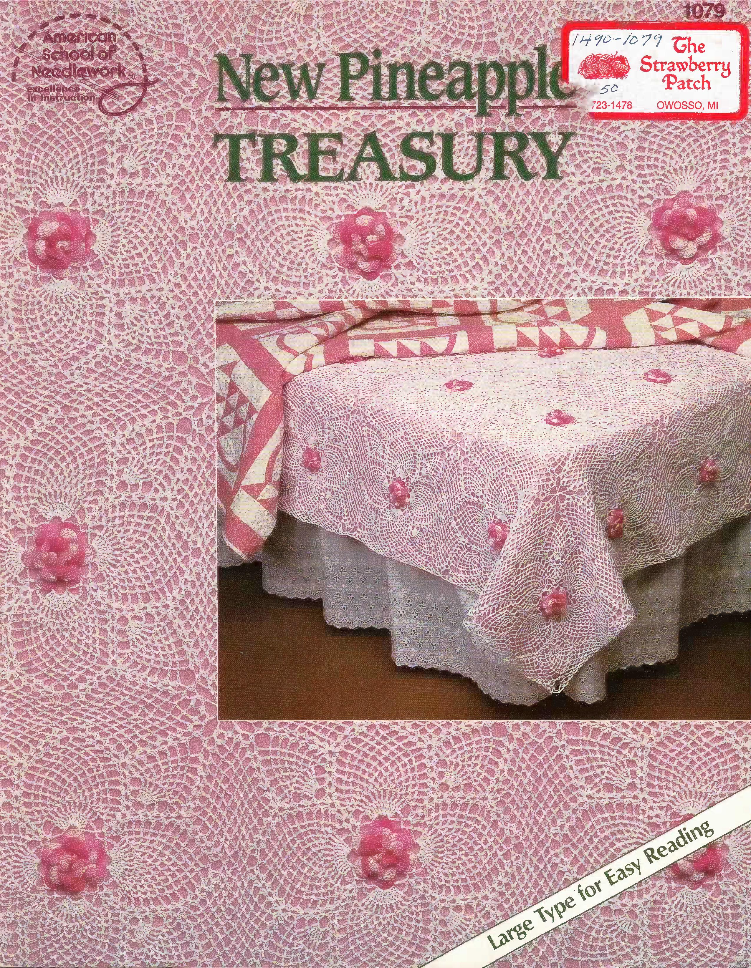 New Pineapple Treasury (1990) - American School of Needlework #1079