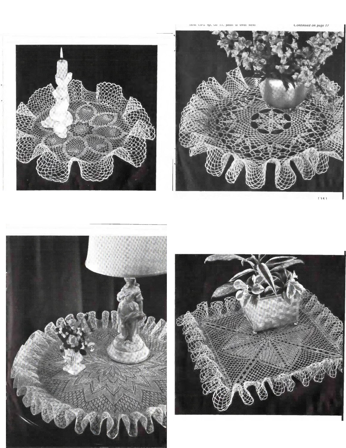 Coats & Clark’s Book No. 107 – Ruffled Doilies (Copyright 1959; Second Edition 1959–1967)
