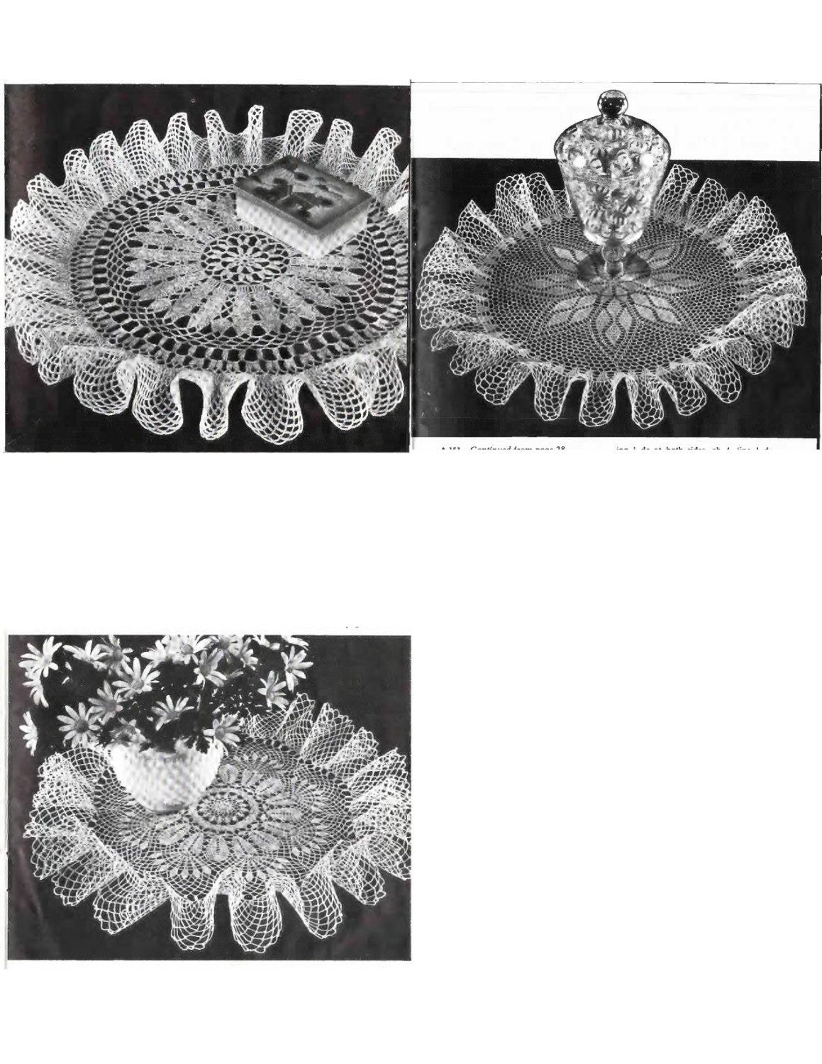 Coats & Clark’s Book No. 107 – Ruffled Doilies (Copyright 1959; Second Edition 1959–1967)
