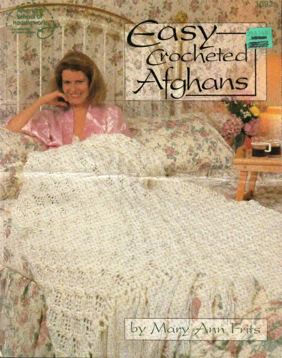 Easy Crocheted Afghans (1990) - American School of Needlework #1092