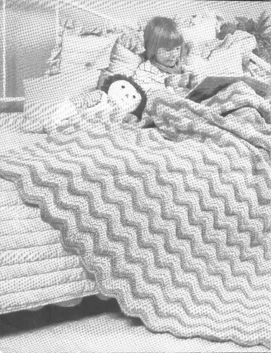 Easy Crocheted Afghans (1990) - American School of Needlework #1092