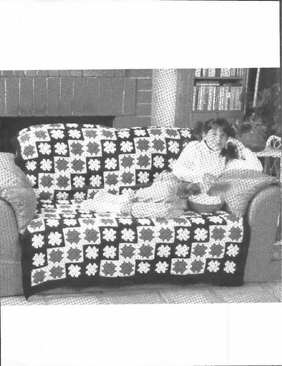 Easy Crocheted Afghans (1990) - American School of Needlework #1092