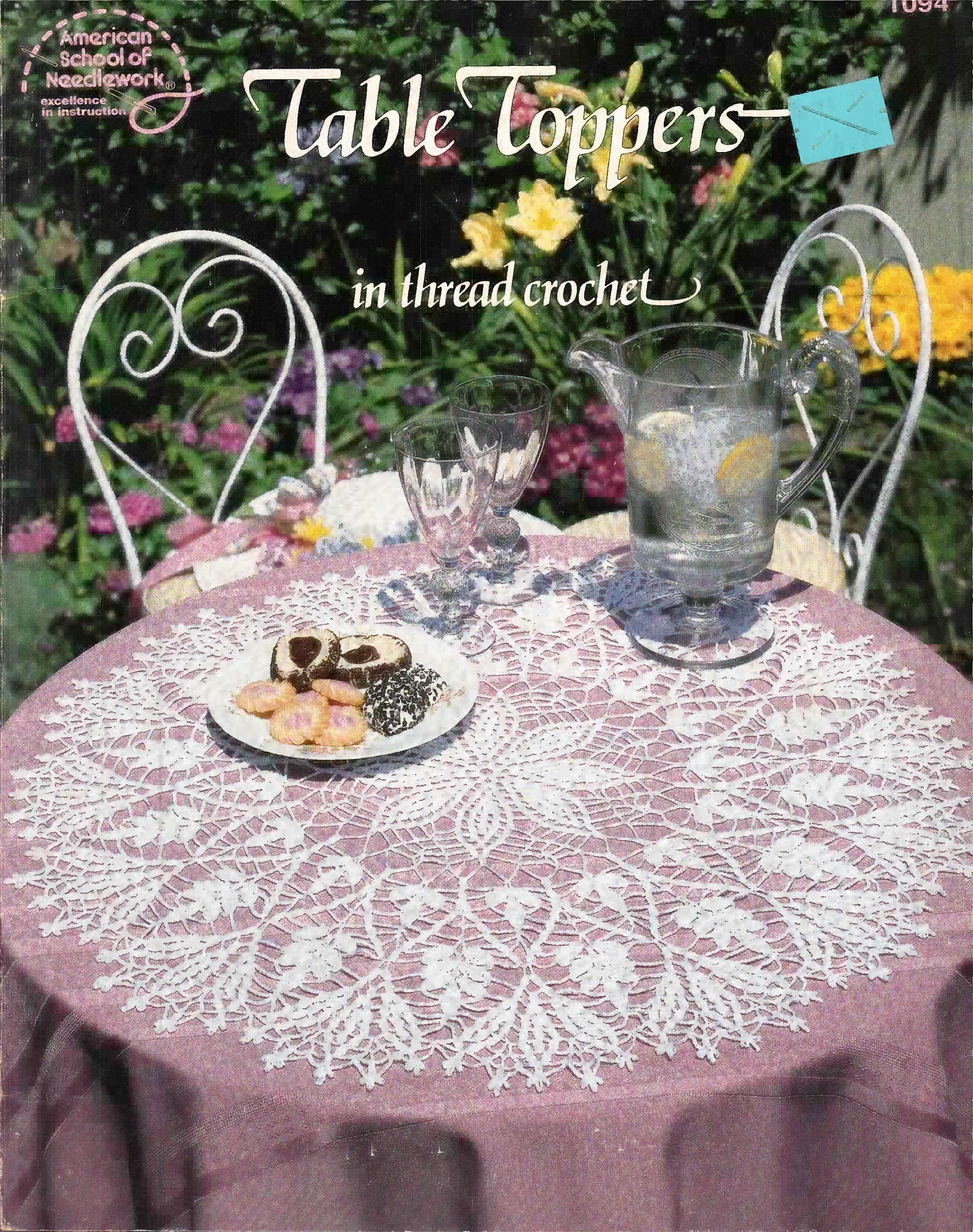 Table Toppers in Thread Crochet (1990) - American School of Needlework #1094
