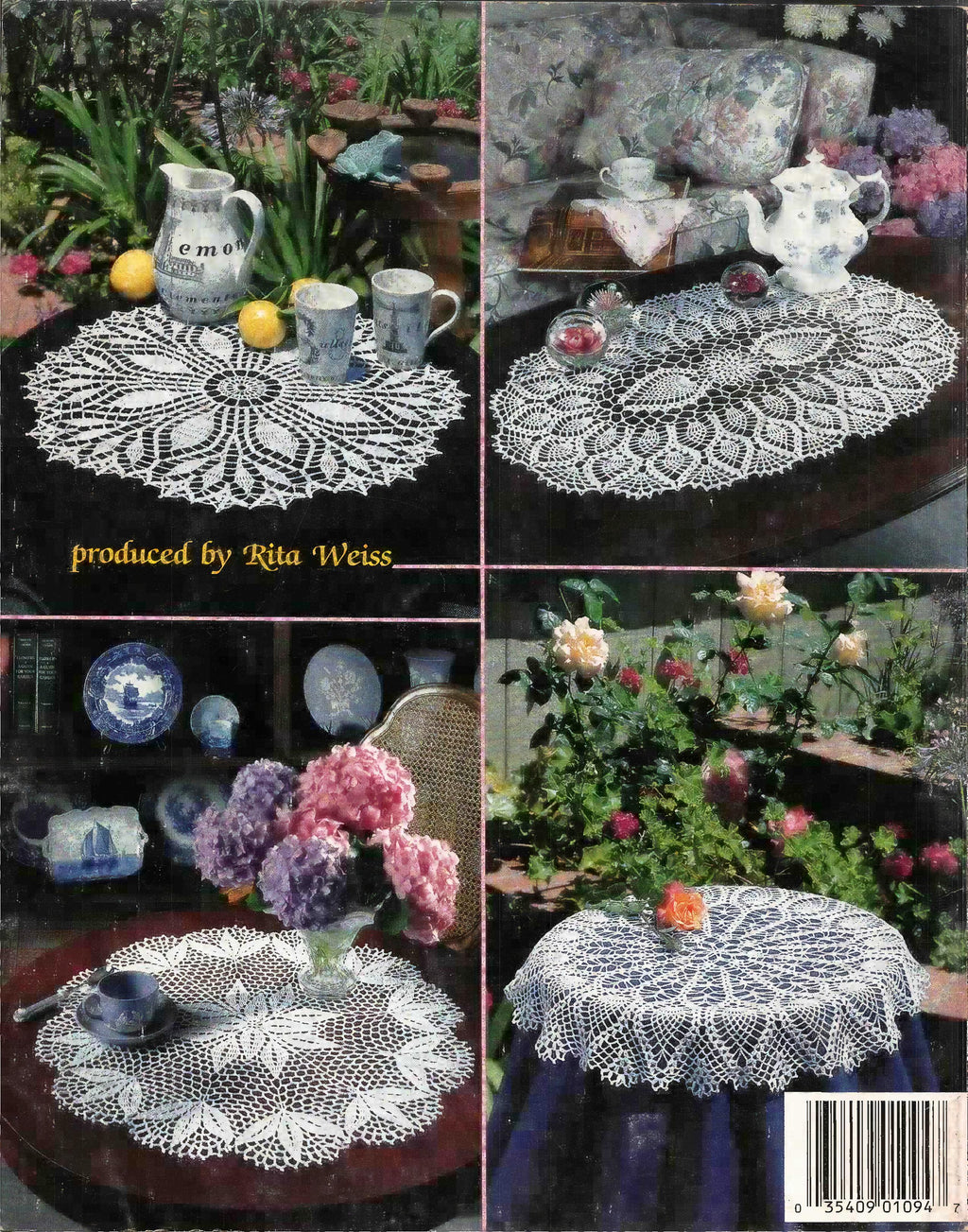 Table Toppers in Thread Crochet (1990) - American School of Needlework #1094