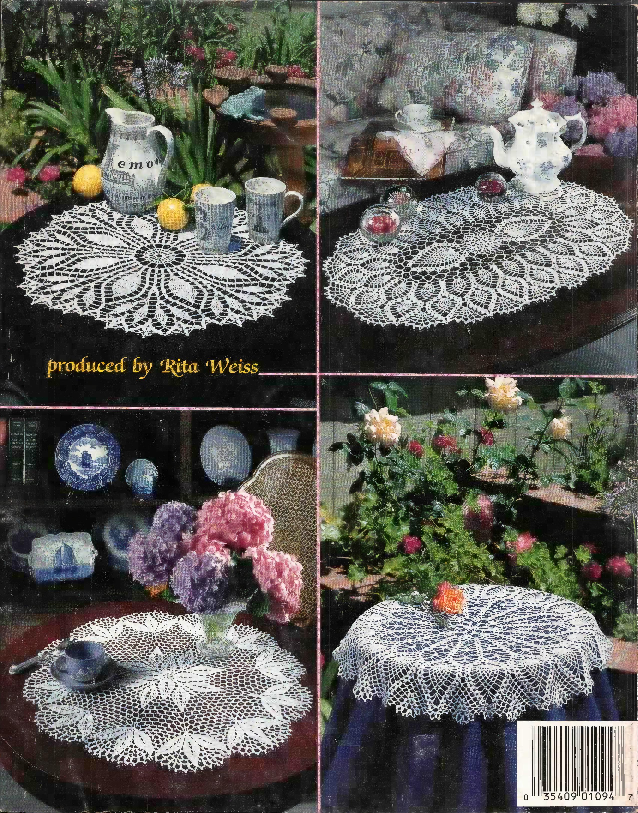 Table Toppers in Thread Crochet (1990) - American School of Needlework #1094
