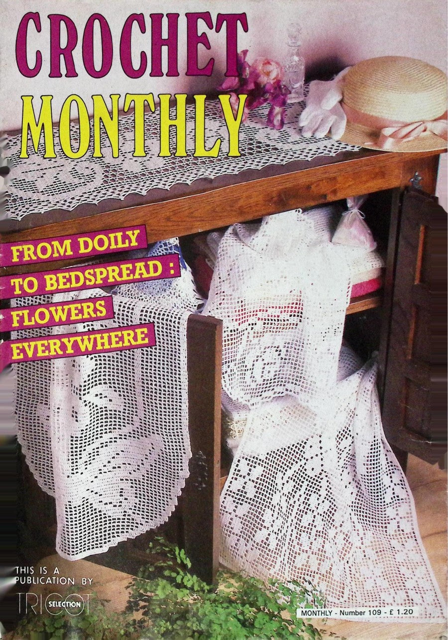 Crochet Monthly Number 109 — Les Éditions de Saxe, 1988