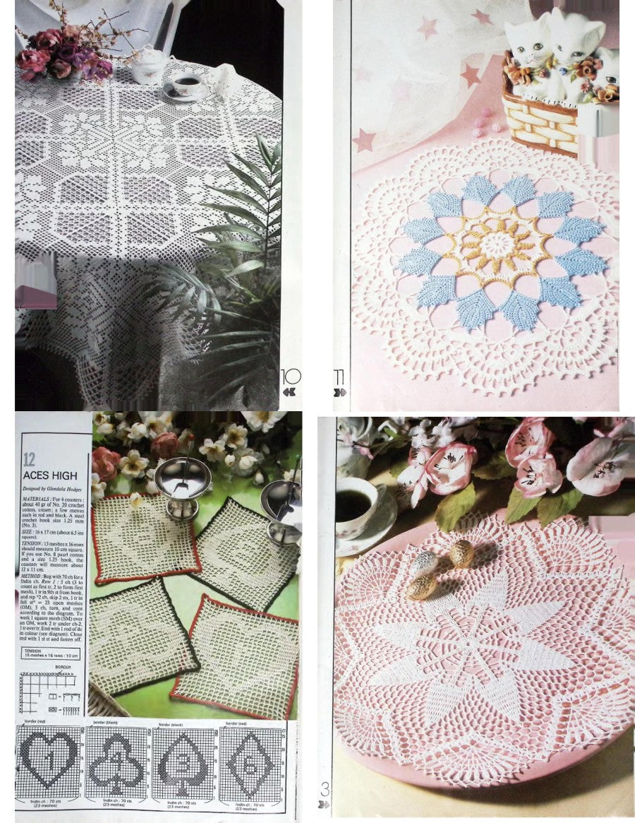 Crochet Monthly Number 109 — Les Éditions de Saxe, 1988