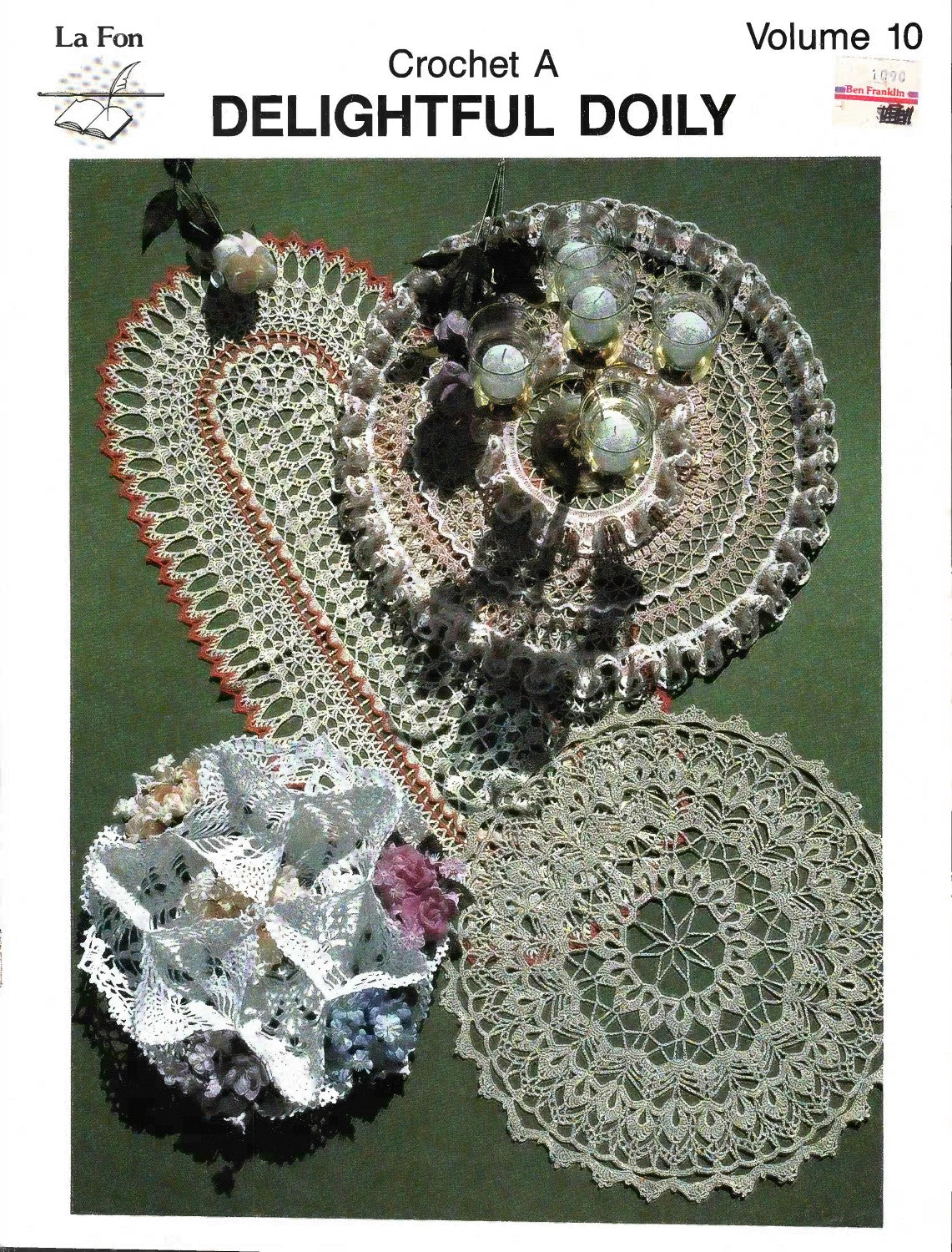 Crochet A Delightful Doily, Volume 10, La Fon, 1996