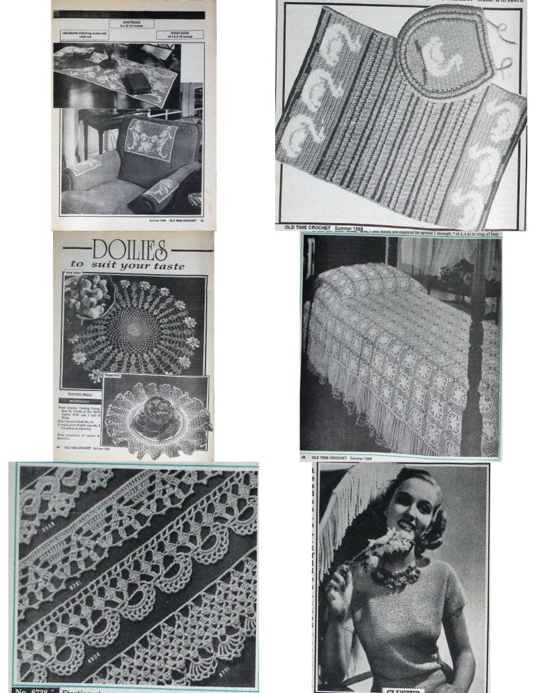 Old-Time Crochet, Summer 1989 — Vol. 11 No. 2