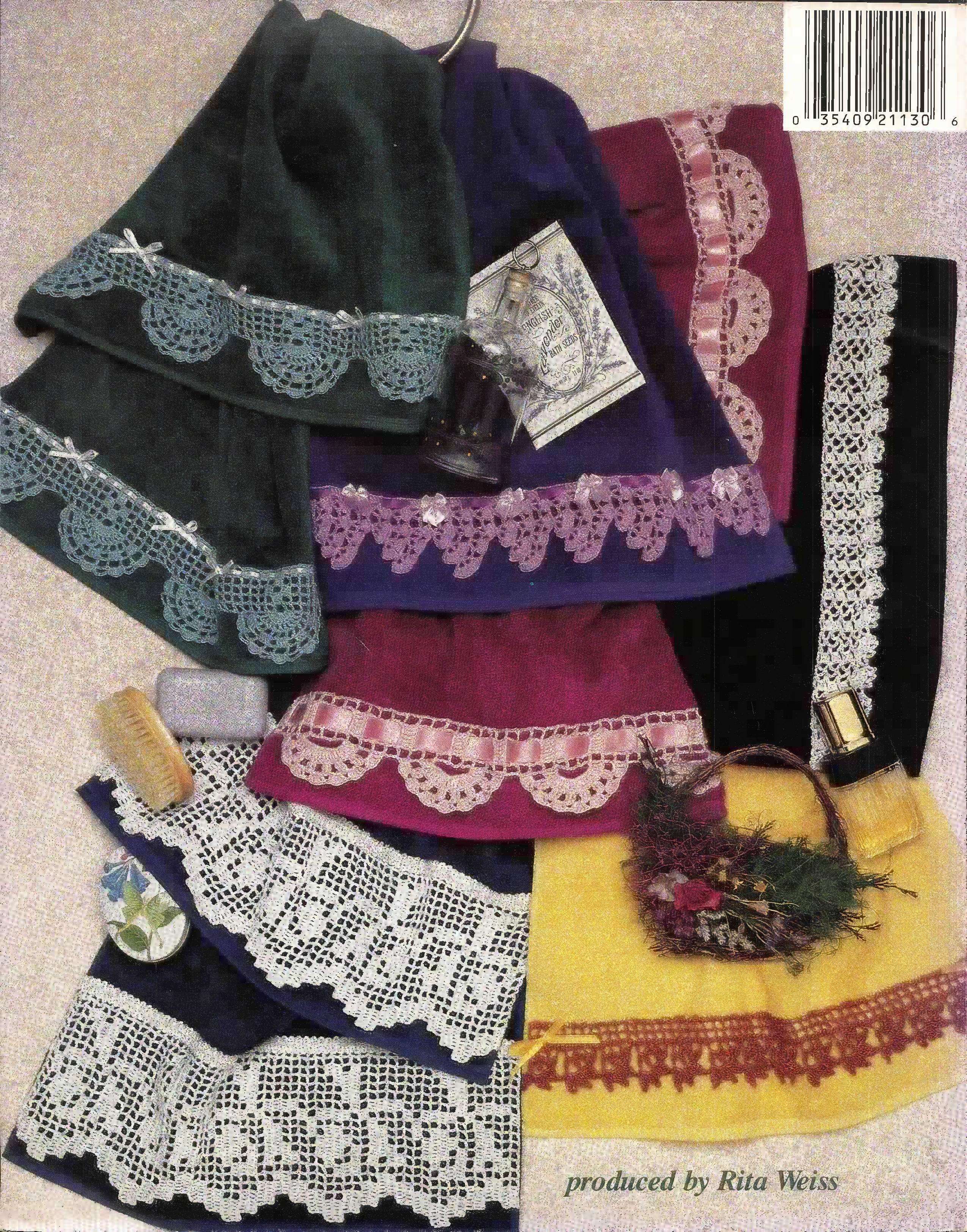 Crochet Towel Edgings (American School of Needlework / ASN #1130), published 1992.