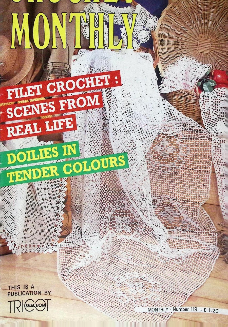 Crochet Monthly Number 119 — Les Éditions de Saxe, 1989
