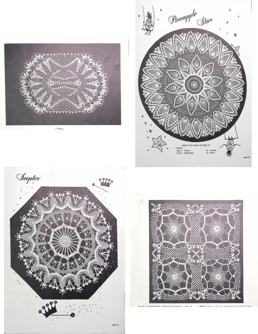 Crochet Originals, Volume 11 — Elizabeth Hiddleson, 1964