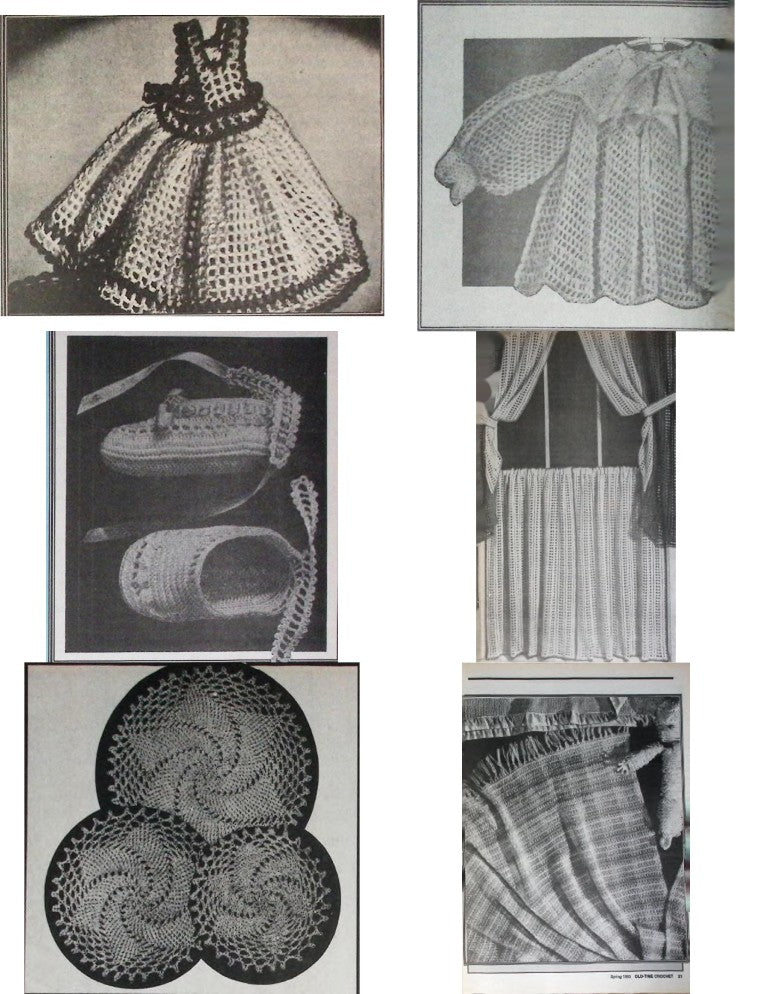 Old-Time Crochet, Spring 1990 — Vol. 12 No. 1