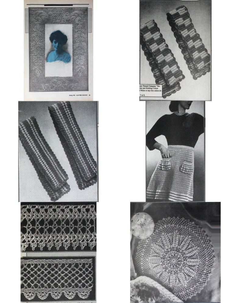 Old-Time Crochet, Spring 1990 — Vol. 12 No. 1