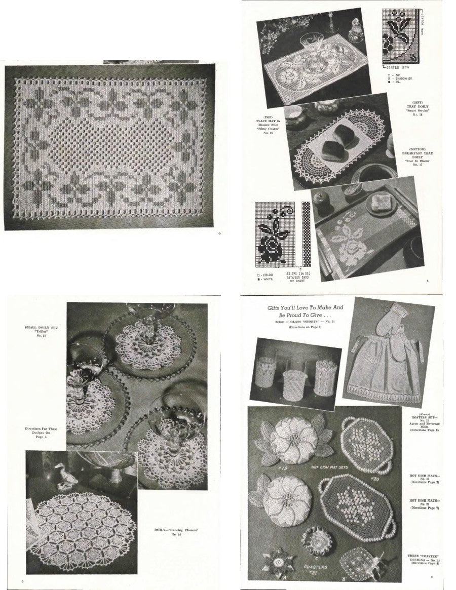 Lily’s Album of Crocheted Designs — Book 1200, (1944)