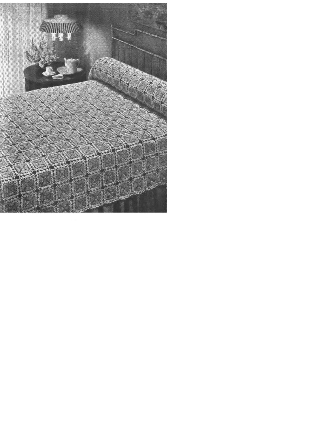 Coats & Clark’s Book No. 120 – Tablecloths Bedspreads (1961)