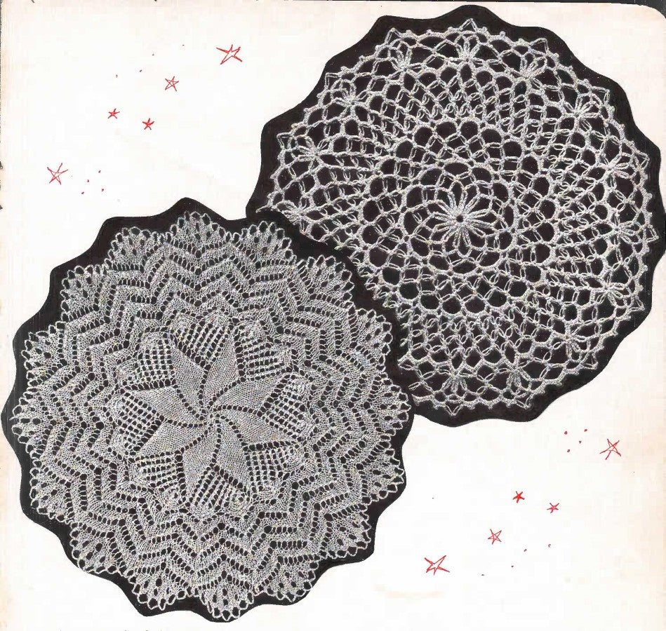 Doilies, Doilies and More Doilies — American Thread Star Doily Book No. 120, 1955
