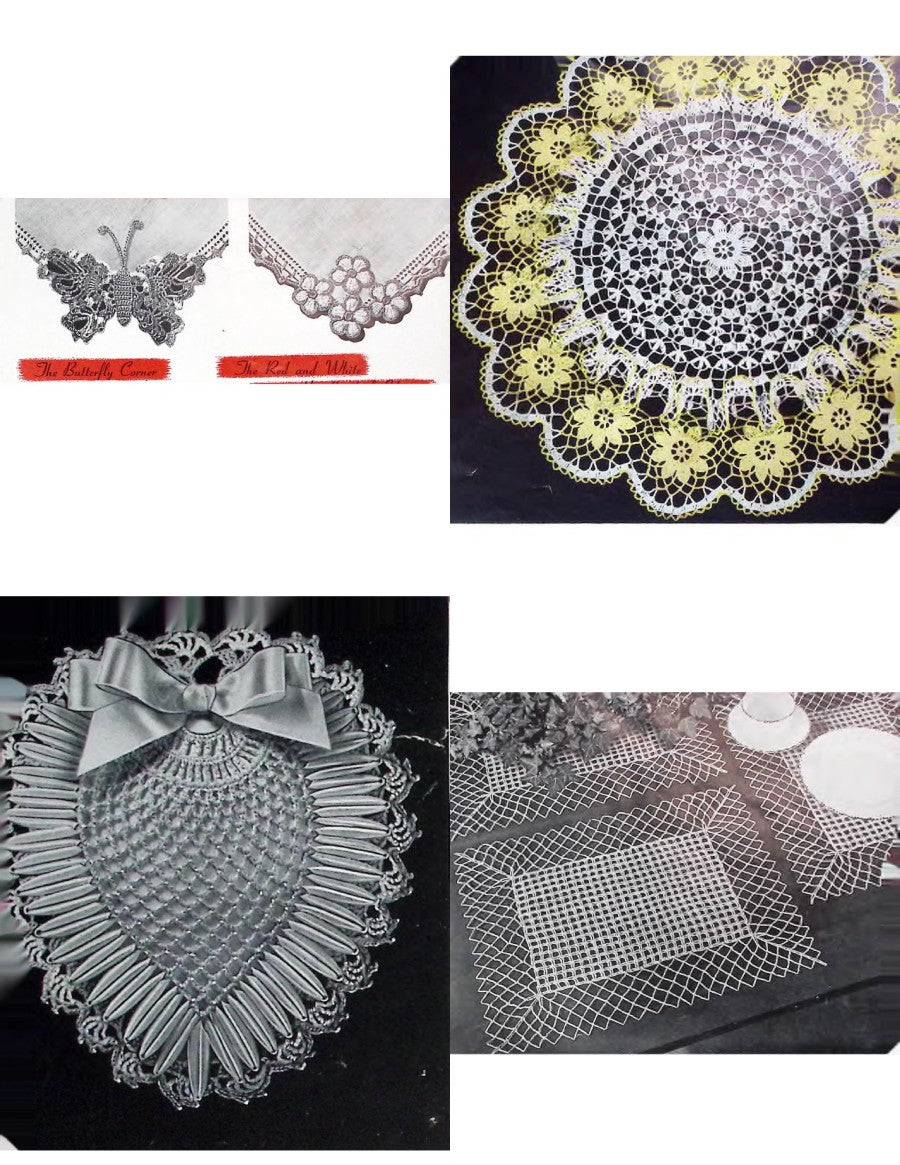 Crochet Suggestions for Fairs and Bazaars — American Thread Star Book No. 121, 1955