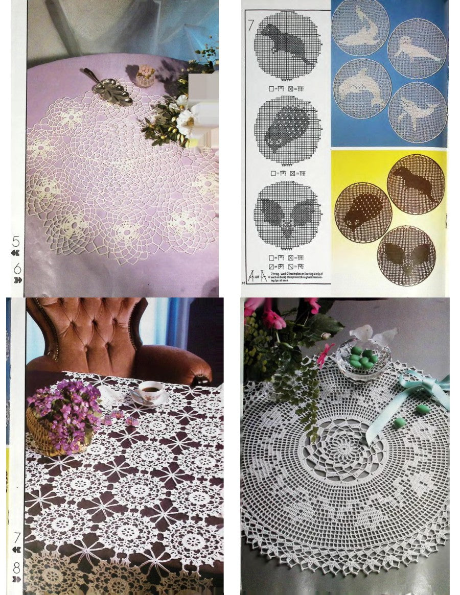 Crochet Monthly Number 121 — Les Éditions de Saxe, 1989