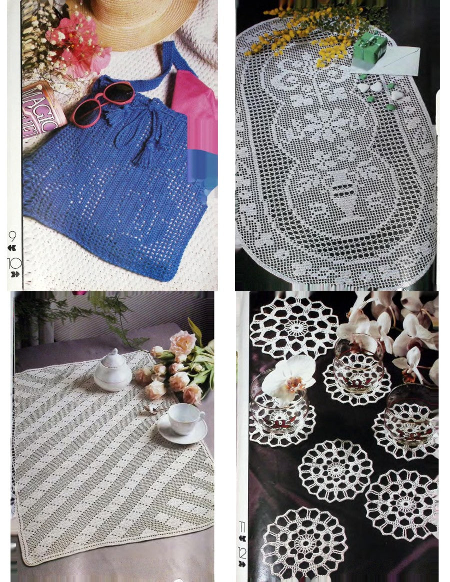 Crochet Monthly Number 121 — Les Éditions de Saxe, 1989
