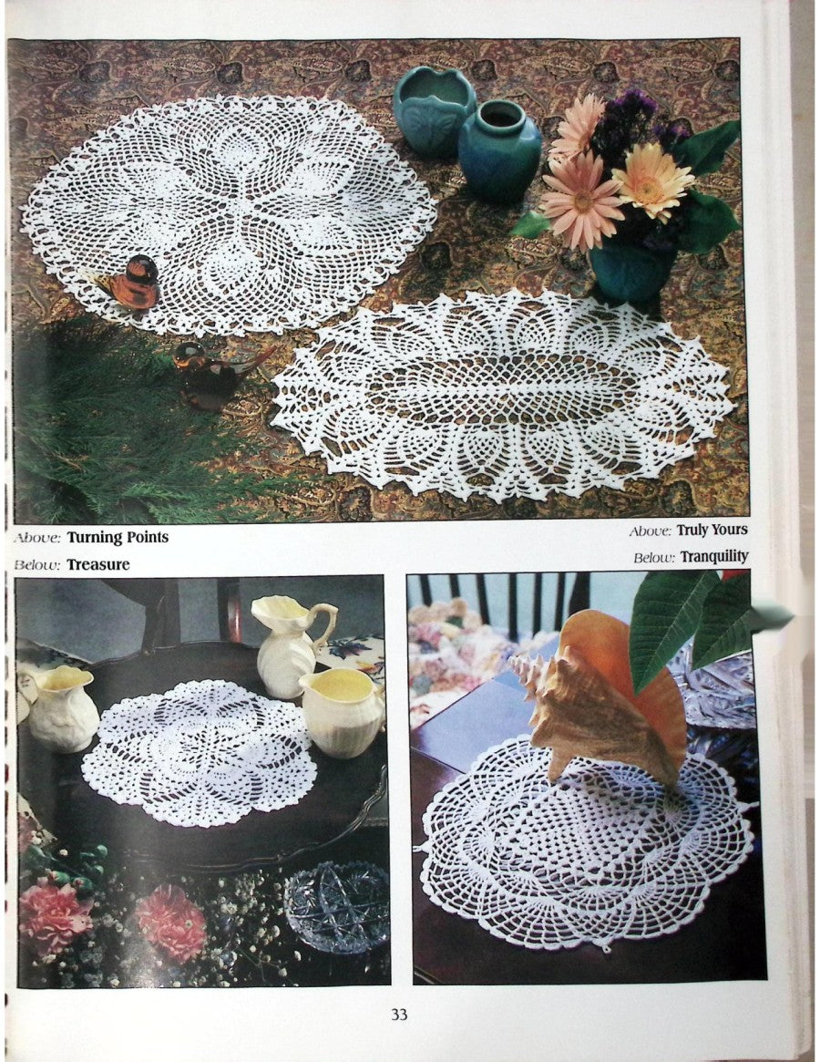 The Ultimate Book of Pineapple Doilies (1998) American School of Needlework #1226