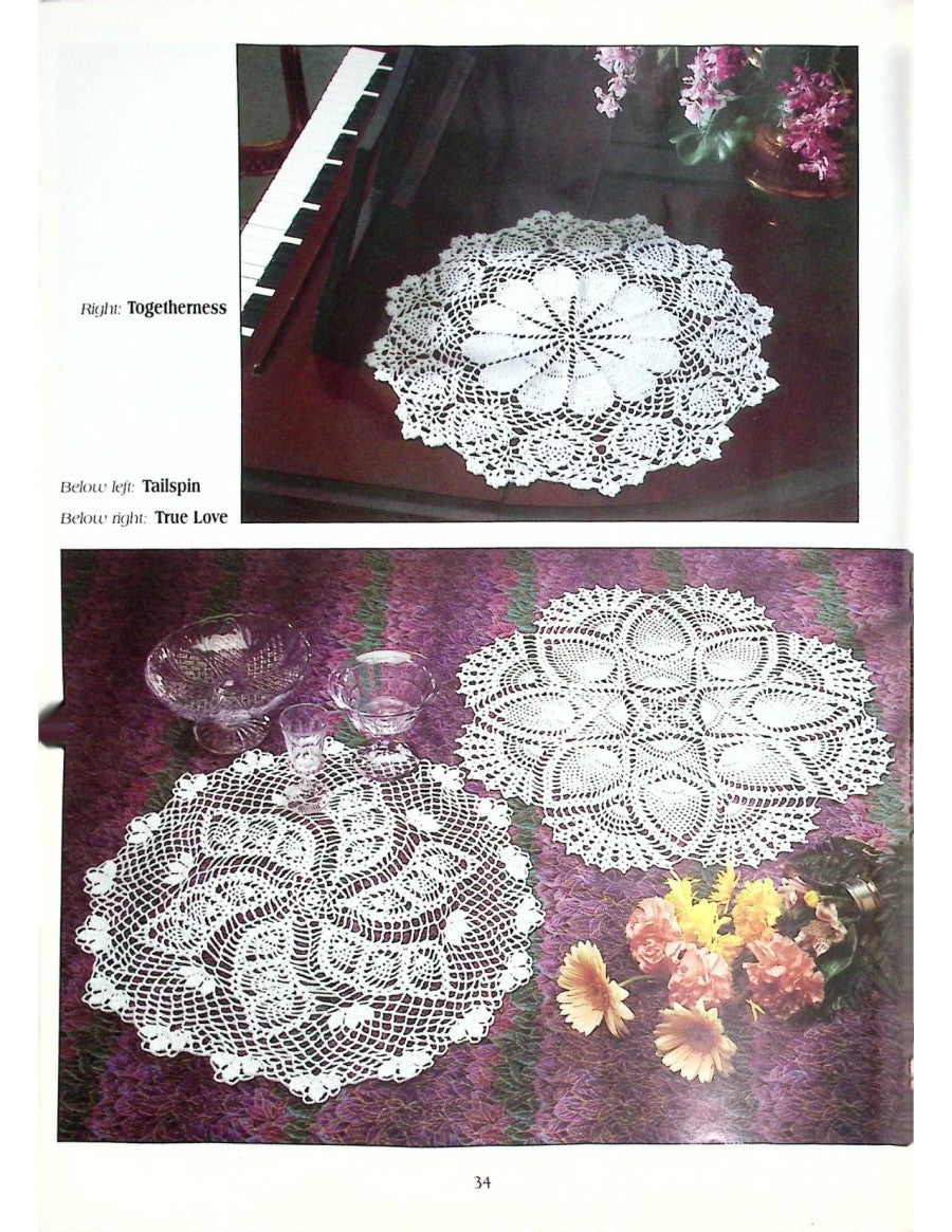 The Ultimate Book of Pineapple Doilies (1998) American School of Needlework #1226