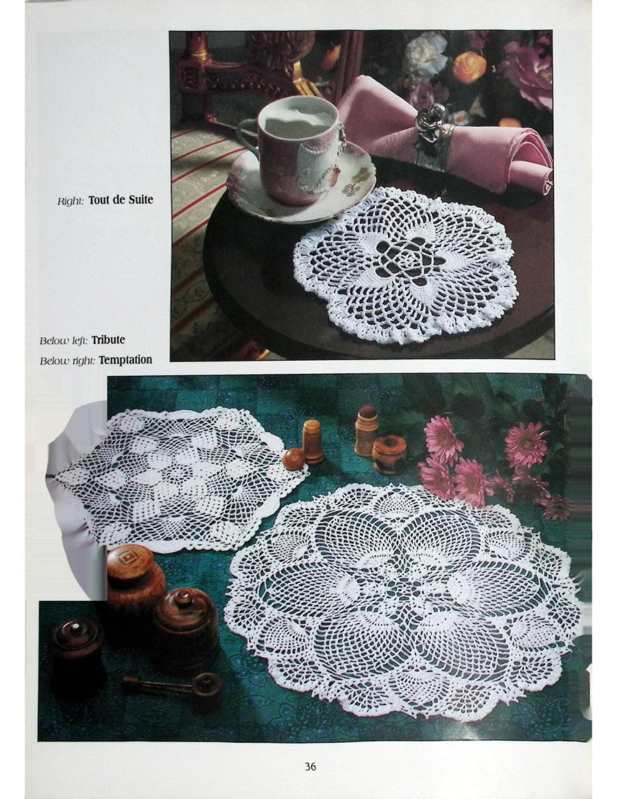 The Ultimate Book of Pineapple Doilies (1998) American School of Needlework #1226