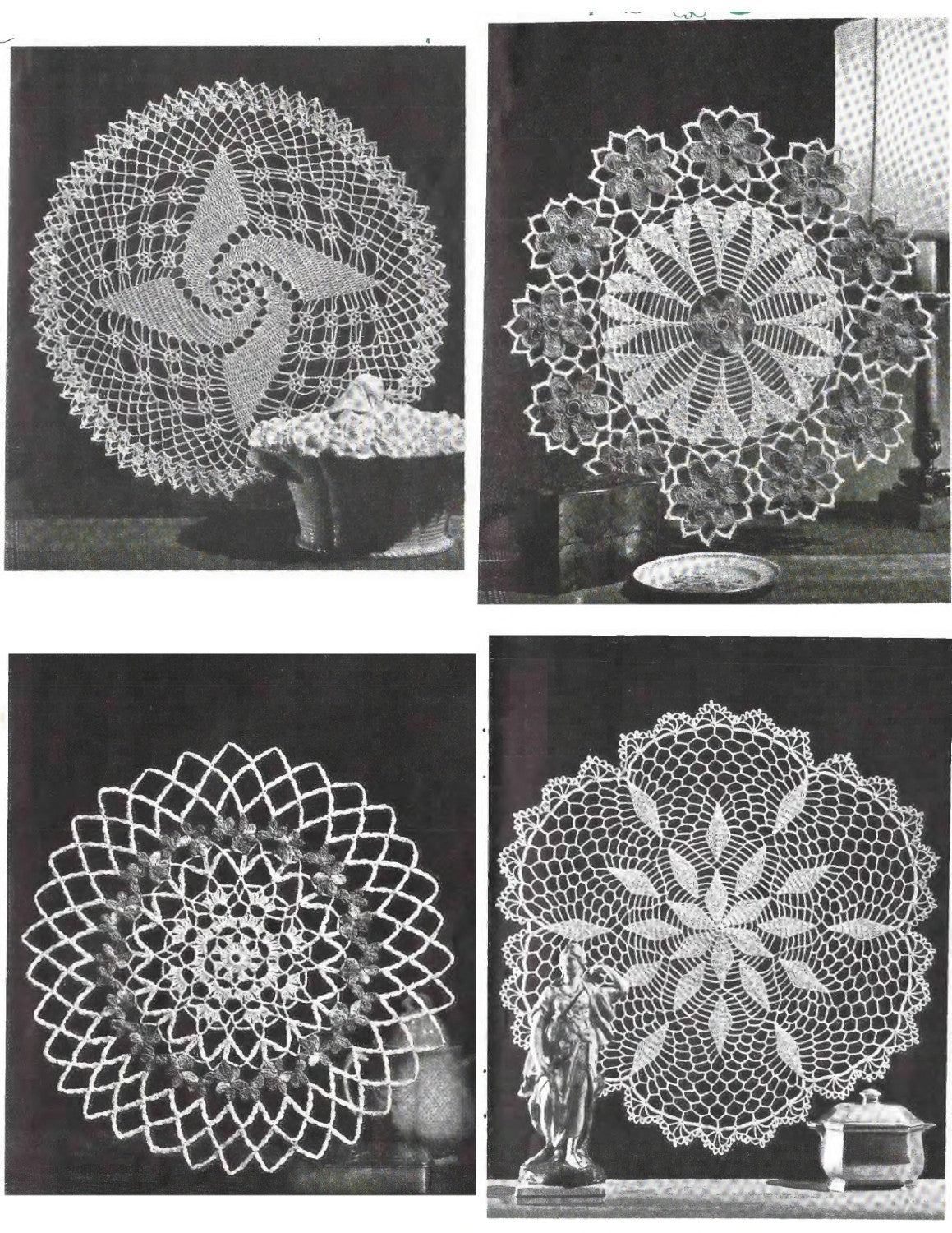 Coats & Clark’s Book No. 122 – Doilies by Priscilla (Copyright 1961)
